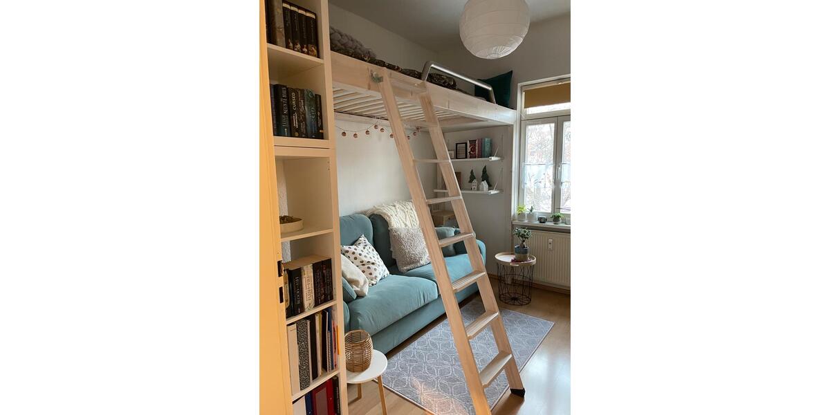 Teilmöblierte, gemütliche 2-Raum-Wohnung in Erfurt 2 zimmer