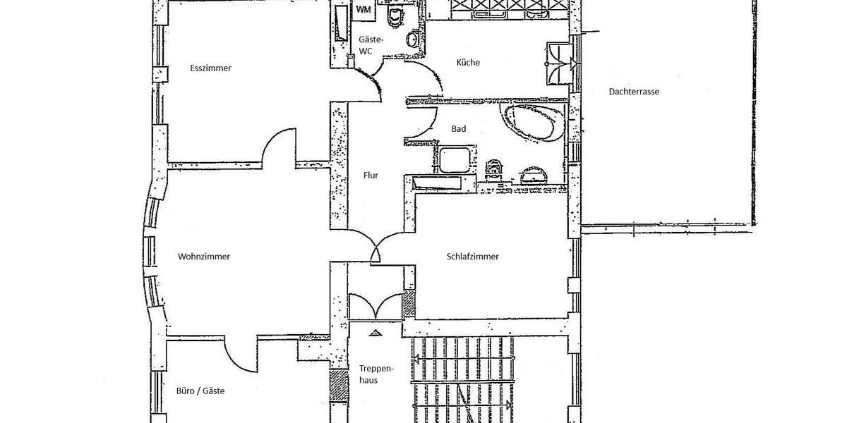 Etagenwohnung Weimar - 4 Zimmer, 102 m&sup2;, 1.200&euro; | Angebot:25991215
