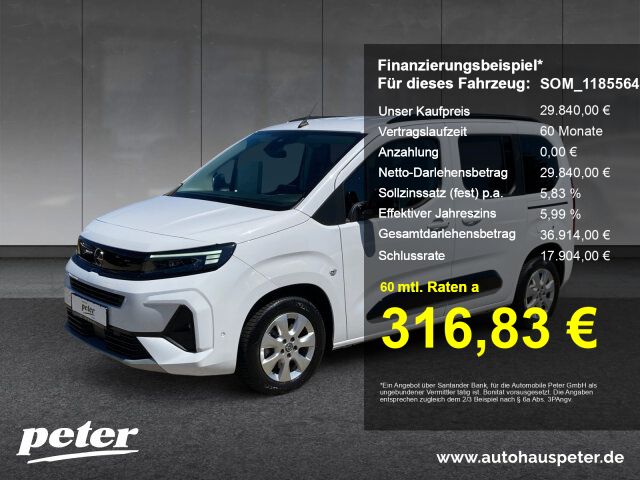 Opel Combo Life 9.465 km 29.840 € Sömmerda 99610