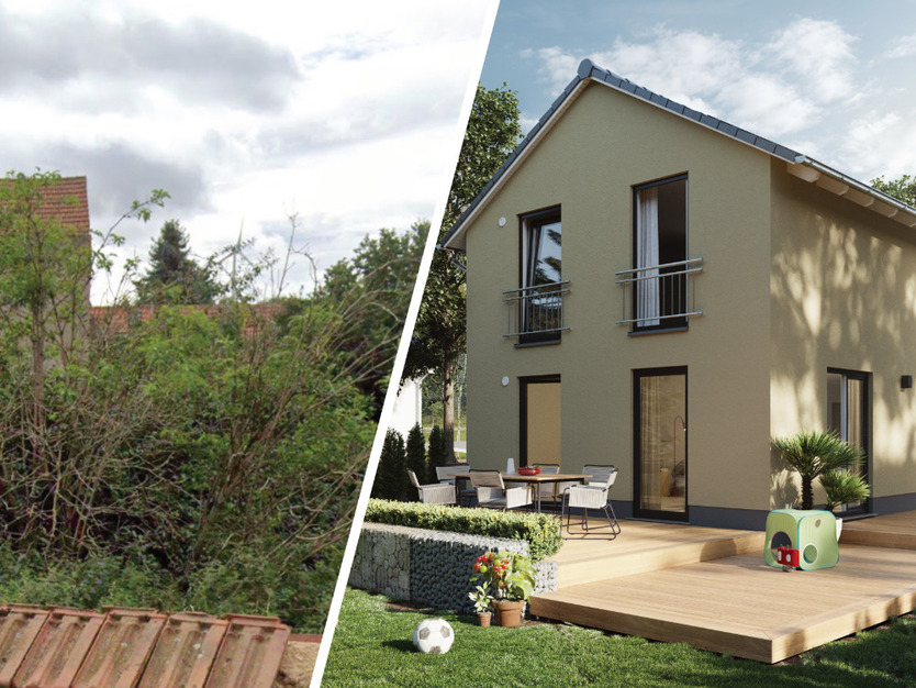 Das flexible Haus für schmale Grundstücke in Möbisburg 4 zimmer