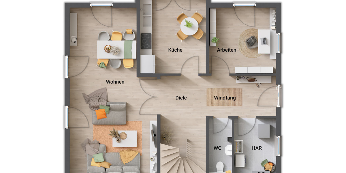 Einfamilienhaus Tunzenhausen Tunzenhausen - 6 Zimmer, 161 m&sup2;, 398.940&euro; | Angebot:25780984