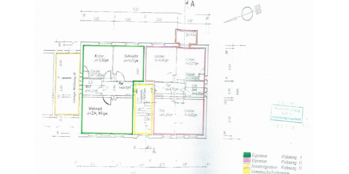 Erdgeschoßwohnung Gotha - 2 Zimmer, 62 m&sup2;, 88.000&euro; | Angebot:26623718