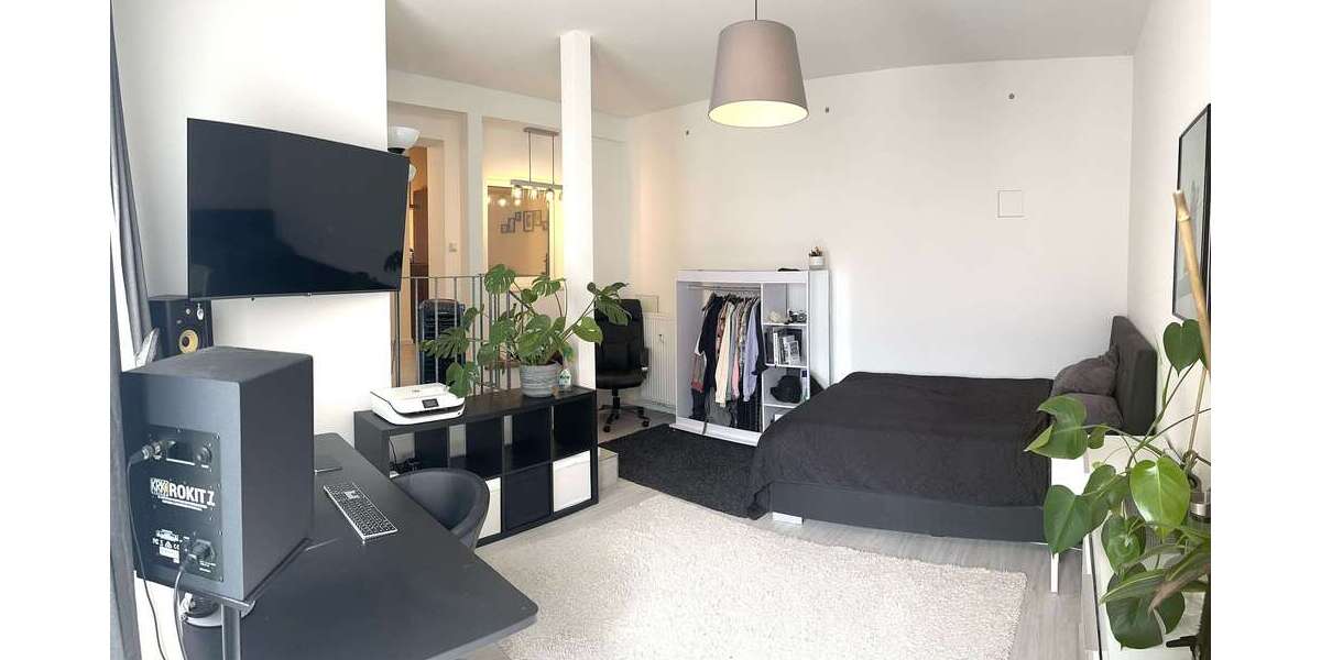 Etagenwohnung Erfurt Johannesvorstadt - 1 Zimmer, 37 m&sup2;, 441&euro; | Angebot:26996670