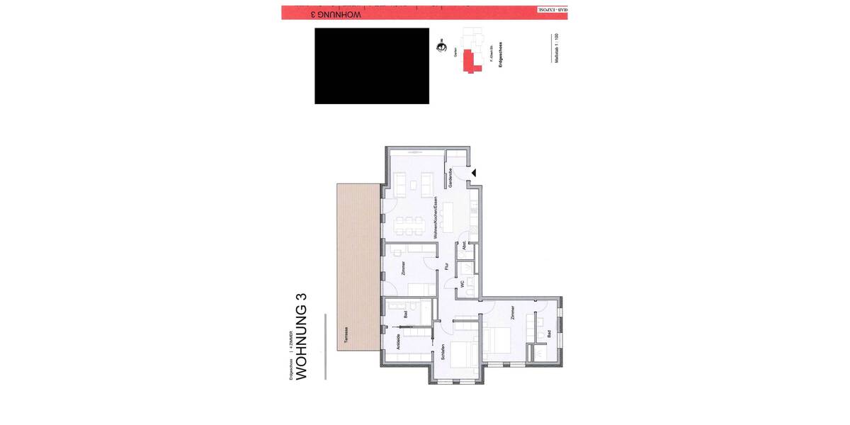 Terrassenwohnung Weimar Nordvorstadt - 4 Zimmer, 131 m&sup2;, 579.832&euro; | Angebot:20957835