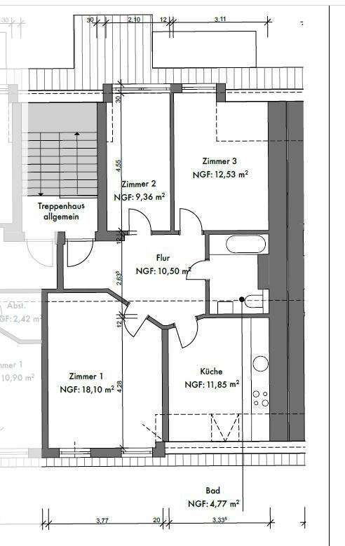Vermietete Wohnung mit Perspektive – Kapitalanlage in Erfurt 3 zimmer