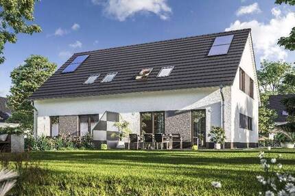 Unabhängigkeit und Nähe ideal kombiniert im Town & Country Doppelhaus in Schwabhausen 5 zimmer