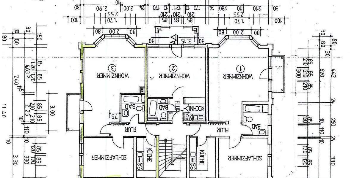Etagenwohnung Weimar Westvorstadt - 2 Zimmer, 58 m&sup2;, 198.900&euro; | Angebot:24657559