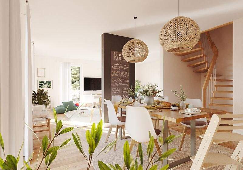 Das flexible Haus für schmale Grundstücke in Möbisburg 4 zimmer