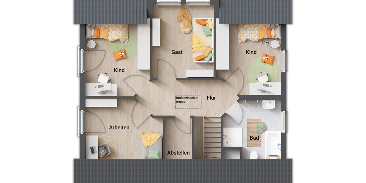 Einfamilienhaus Erfurt Büßleben - 4 Zimmer, 136 m&sup2;, 469.160&euro; | Angebot:25291892