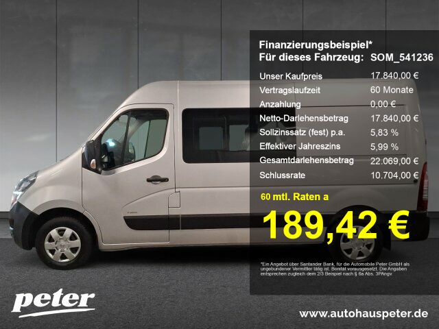 Opel Movano 118.799 km 17.840 &euro; Sömmerda 99610