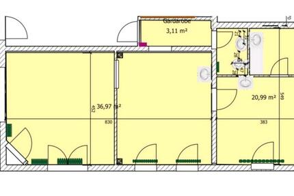 Wohnung Erfurt Johannesplatz - 3 Zimmer, 69 m&sup2;, 760&euro; | Angebot:27714313