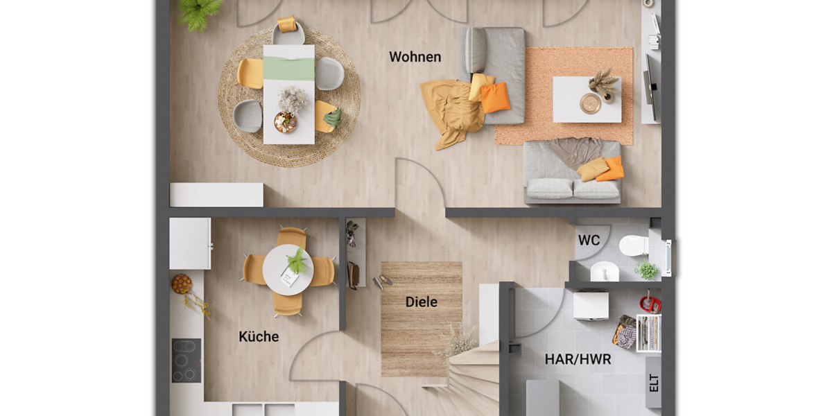 Einfamilienhaus Grammetal - 4 Zimmer, 121 m&sup2;, 272.020&euro; | Angebot:25303690