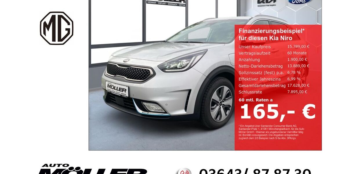 Kia Niro 83.450 km 14.999 &euro; Weimar 99425