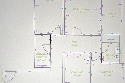 Familienfreundliche 5-Raum-Whg. in der Erfurter Krämpfervorstadt zimmer