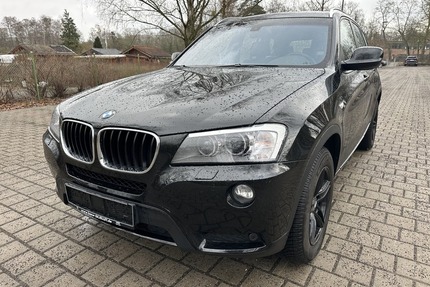 BMW X3 xDrive 20d Leder Navi Ahk. 1.Hand