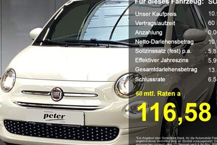 Fiat 500 45.425 km 10.980 € Sömmerda 99610