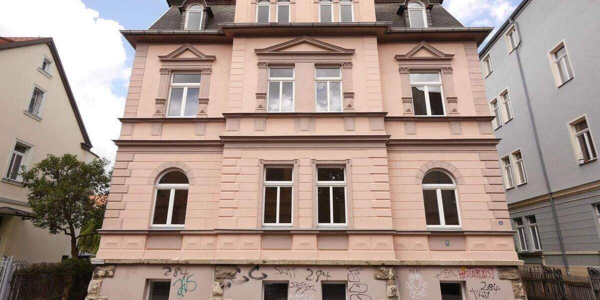Etagenwohnung Weimar Westvorstadt - 2 Zimmer, 41 m&sup2;, 375&euro; | Angebot:25927308