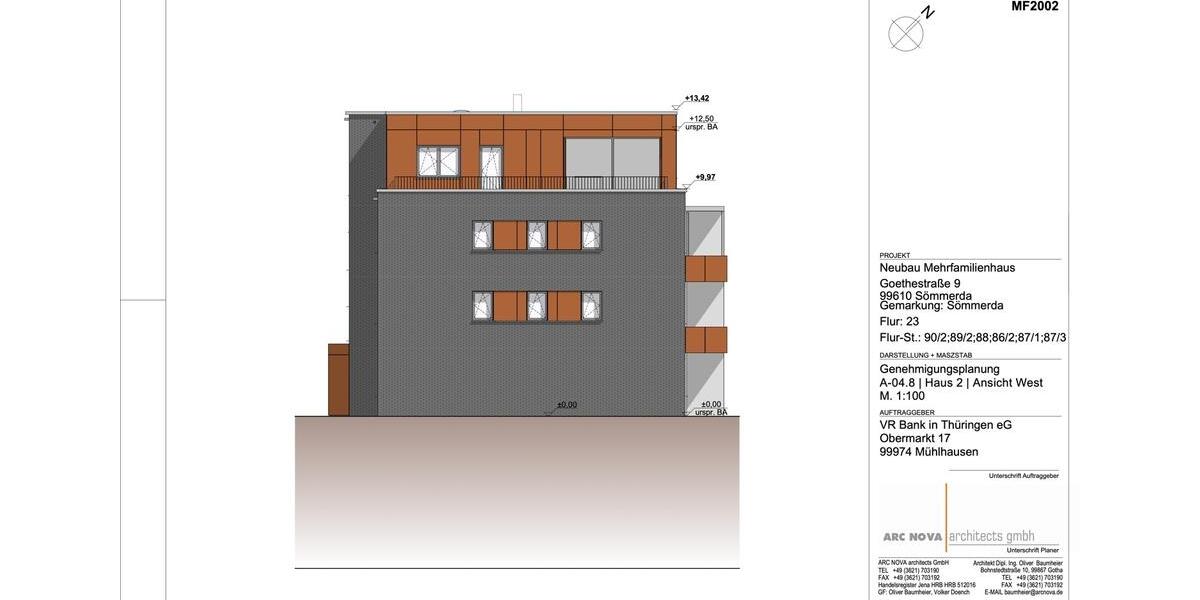 Einfamilienhaus Sömmerda - 3 Zimmer, 94 m&sup2;, 1.265&euro; | Angebot:25539491