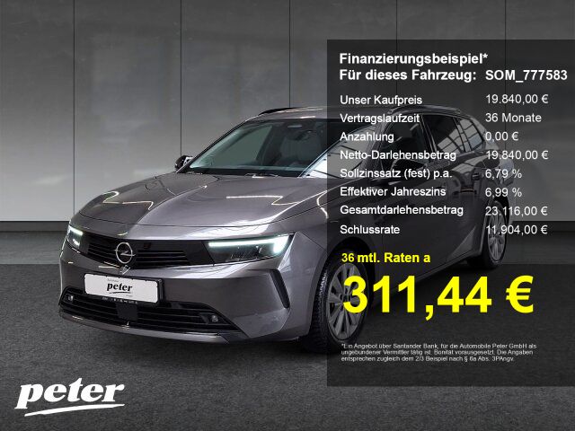 Opel Astra 30.702 km 19.840 &euro; Sömmerda 99610