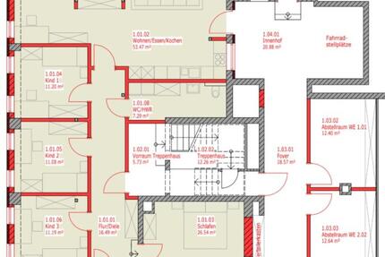 Großzügige 5-Zimmer-Mietwohnung (149 m²) 5 zimmer