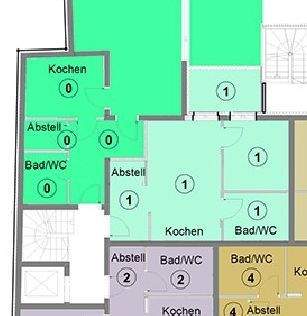 Etagenwohnung Gotha Gotha Nord - 2 Zimmer, 38 m&sup2;, 500&euro; | Angebot:25702535