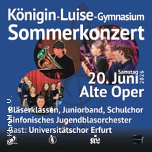Sommerkonzert - Königin-Luise-Gymnasium 20.06.2026 Alte Oper Erfurt