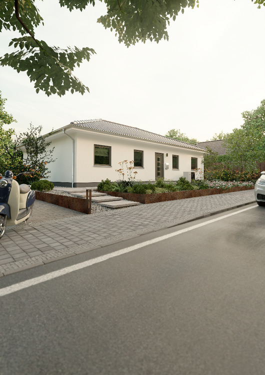 Der Bungalow mit dem charmanten Walmdach - stufenlos glücklich sein in Großfahner 5 zimmer