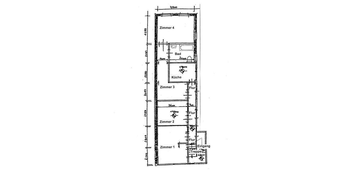 Dachgeschoßwohnung Geratal Geraberg - 4 Zimmer, 73 m&sup2;, 329&euro; | Angebot:25995885