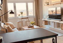 ?Smart Business Apartment?1.000?Mbit Internet?34"Monitor?Homebase im Architektenstil ?Smart Business Apartment?1.000?Mbit Internet?34"Monitor?Homebase im Architektenstil