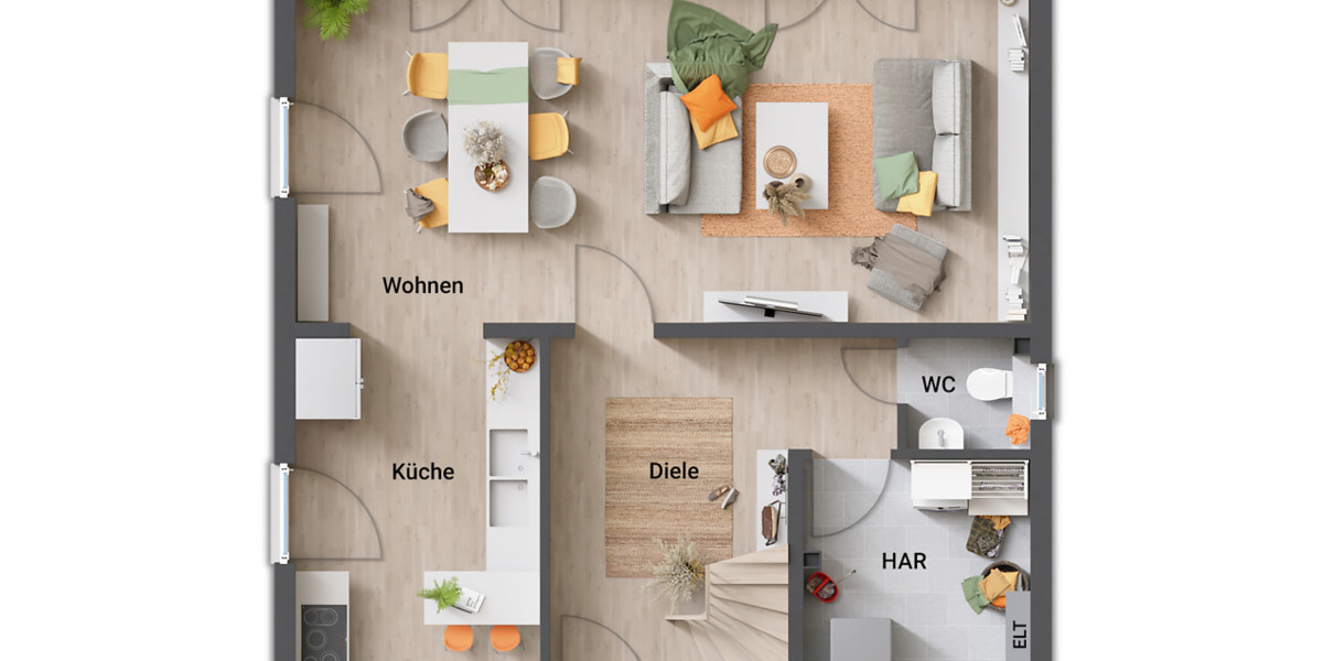 Einfamilienhaus Ohrdruf - 4 Zimmer, 126 m&sup2;, 337.740&euro; | Angebot:25837846