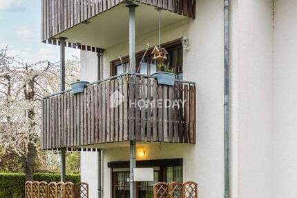 Attraktive Dachgeschosswohnung mit 2 Zimmern, Balkon und Gartennutzung in Eischleben 2 zimmer