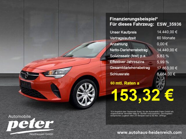 Opel Corsa 15.060 km 14.440 &euro; Sömmerda 99610