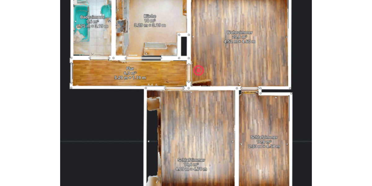 Etagenwohnung Weißensee - 3 Zimmer, 70 m&sup2;, 498&euro; | Angebot:24744087