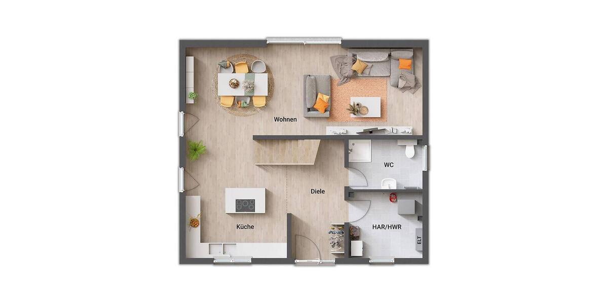 Einfamilienhaus Gierstädt - 6 Zimmer, 143 m&sup2;, 429.020&euro; | Angebot:25802744