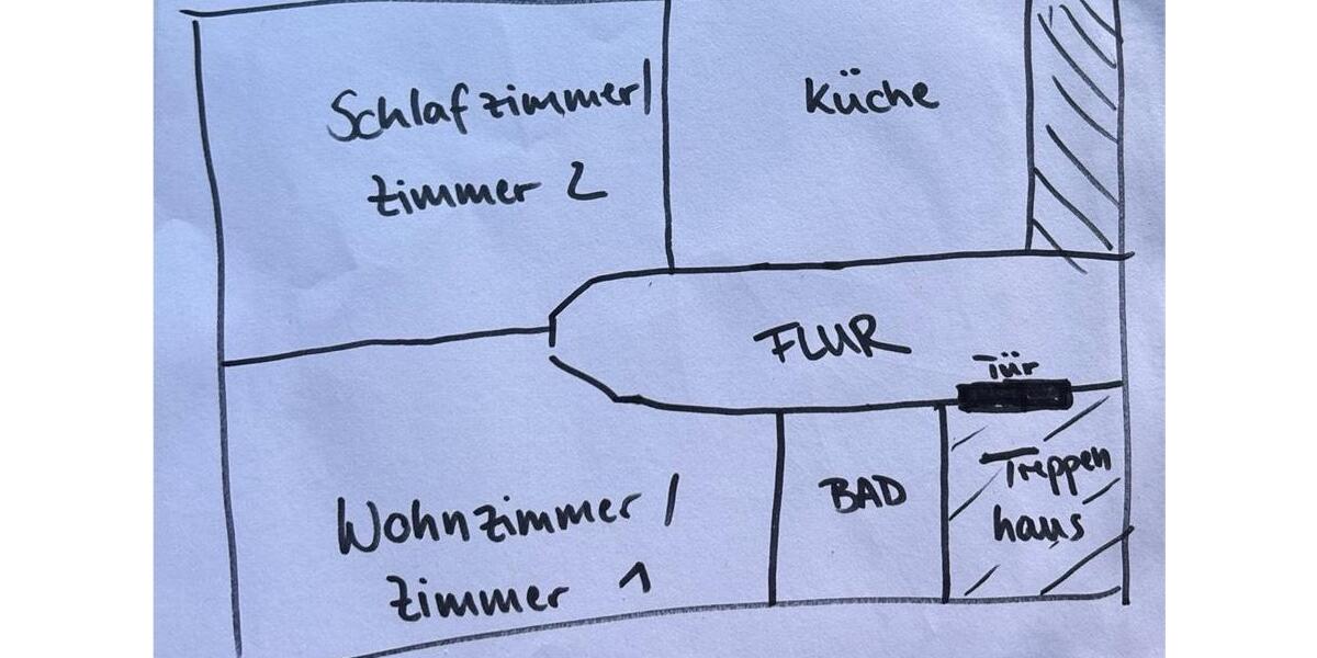 Etagenwohnung Erfurt Johannesvorstadt - 2 Zimmer, 73 m&sup2;, 960&euro; | Angebot:26135200