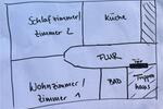 Etagenwohnung Erfurt Johannesvorstadt - 2 Zimmer, 73 m&sup2;, 960&euro; | Angebot:26135200