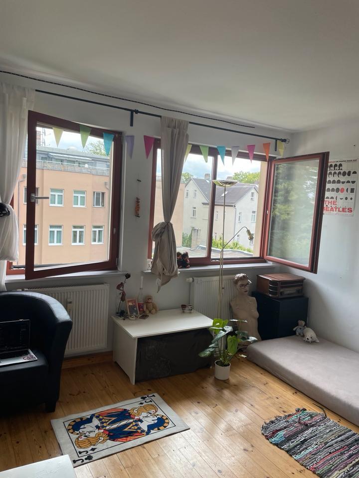 Helles Zimmer in 2er-WG