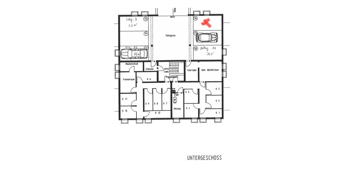 Dachgeschoßwohnung Erfurt Daberstedt - 2 Zimmer, 56 m&sup2;, 165.000&euro; | Angebot:24488371