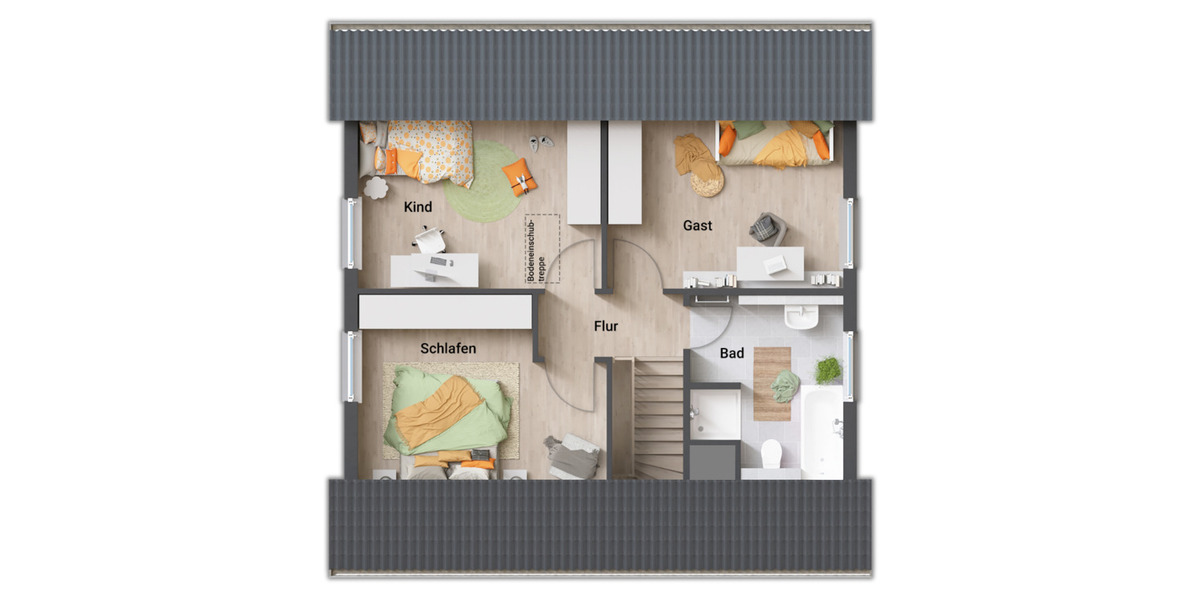 Einfamilienhaus Großfahner - 4 Zimmer, 119 m&sup2;, 242.020&euro; | Angebot:25700361