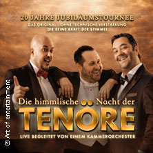 Himmlische Nacht der Tenöre - Das Original - Live und ohne technische Verstärkung 31.01.2027 Ev. Thomaskirche Erfurt