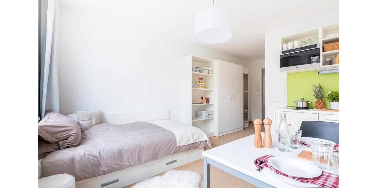 Erdgeschoßwohnung Weimar - 1 Zimmer, 26 m&sup2;, 459&euro; | Angebot:24878661