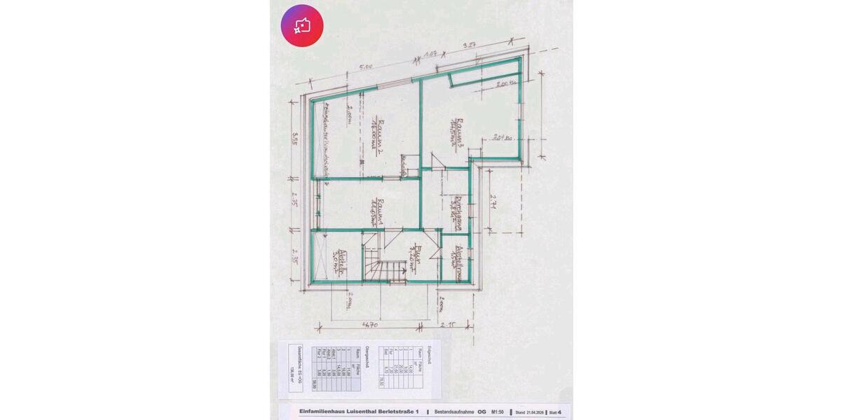 Einfamilienhaus Ohrdruf - 6 Zimmer, 136 m&sup2;, 35.000&euro; | Angebot:26475058