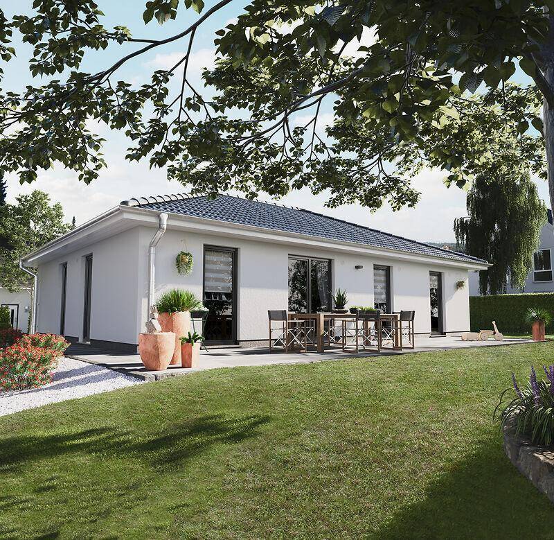 Der Bungalow mit dem charmanten Walmdach in Gebesee - stufenlos glücklich sein