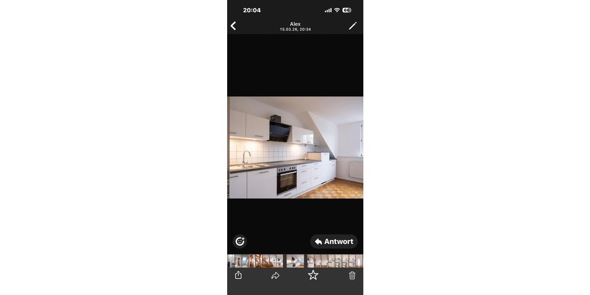 Dachgeschoßwohnung Erfurt Andreasvorstadt - 2 Zimmer, 60 m&sup2;, 930&euro; | Angebot:25995883