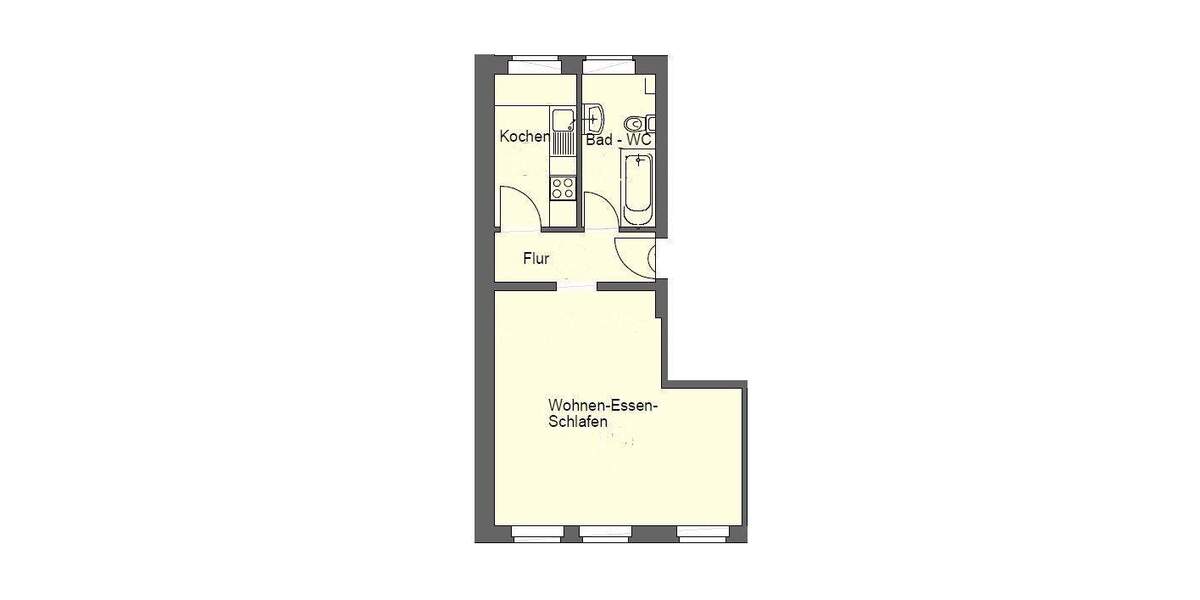 Etagenwohnung Erfurt Andreasvorstadt - 5 Zimmer, 127 m&sup2;, 349.980&euro; | Angebot:25682749