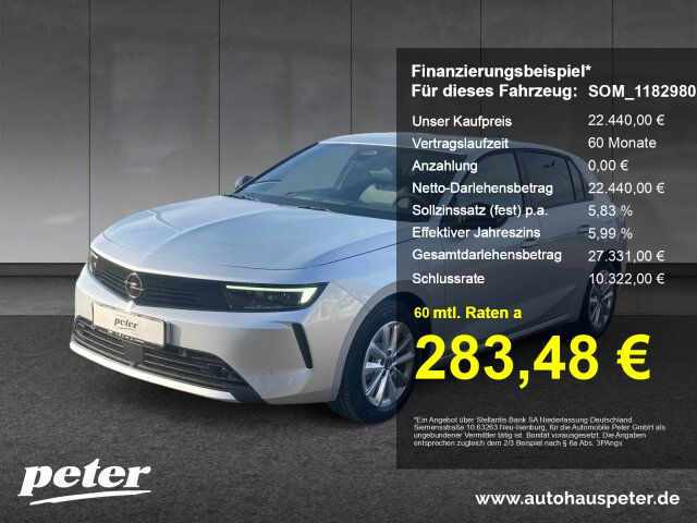 Opel Astra 10.000 km 22.440 &euro; Sömmerda 99610