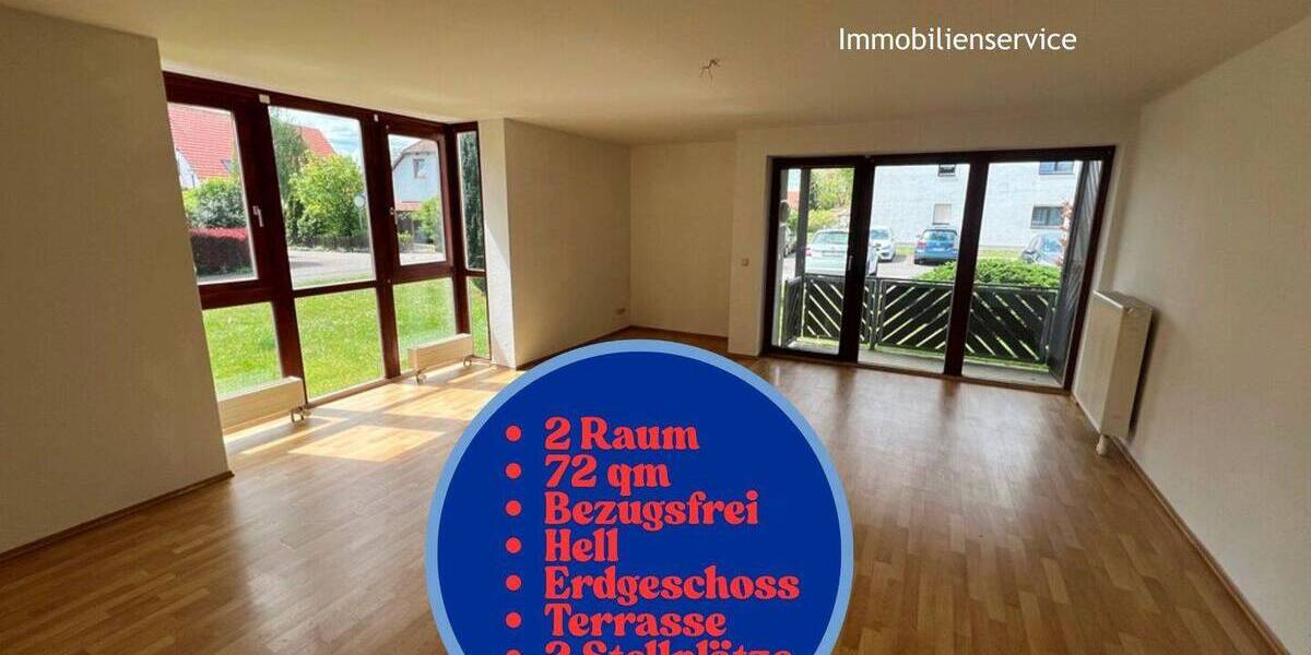Terrassenwohnung Erfurt Gottstedt - 2 Zimmer, 72 m&sup2;, 155.000&euro; | Angebot:26858835