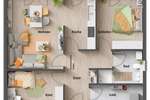 Bungalow Schwabhausen - 3 Zimmer, 77 m&sup2;, 303.950&euro; | Angebot:25866265