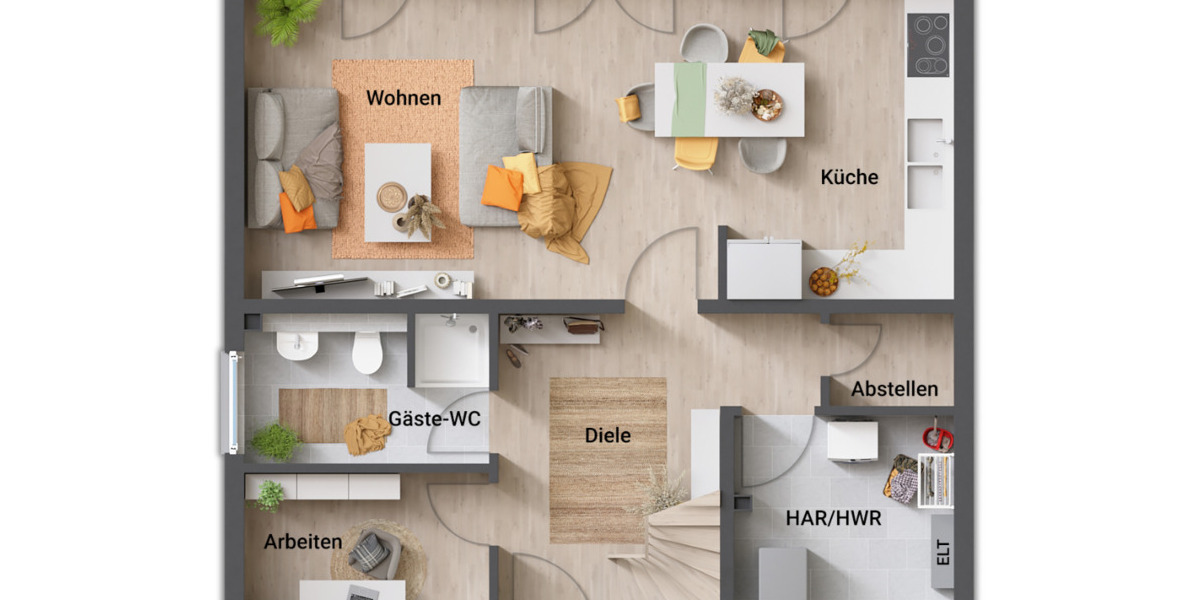 Einfamilienhaus Großfahner - 4 Zimmer, 119 m&sup2;, 242.020&euro; | Angebot:25700361