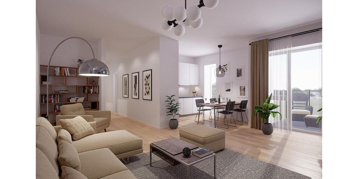 Großzügige 2-Zimmer-Wohnung mit Einbauküche | Terrasse | Tiefgarage | Aufzug | Smart-Home 2 zimmer